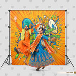 Dhol Celebration Backdrop