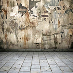 Distressed Urban Street Backdrop