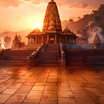 Divine Dawn Sanctuary Backdrop