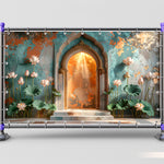 Lotus Gateway Baby Backdrop