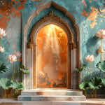 Divine Lotus Gateway Backdrop