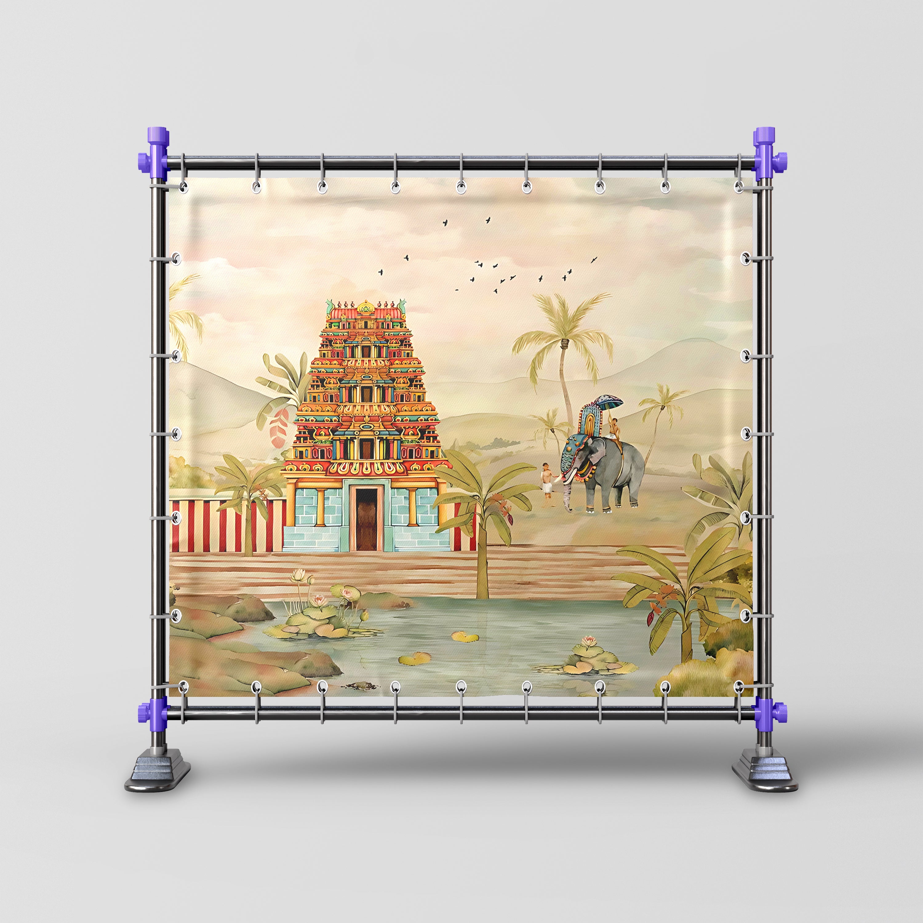 Divine Tranquility of the Southern Temple