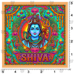 Shiva Temple Backdrop