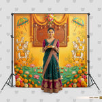 Village Festive Frame Backdrop