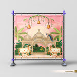 Mandir Aangan Background Backdrop