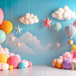 Dreamy Cloud Carnival Backdrop