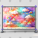 Cloud Theme Photoshoot Backdrop