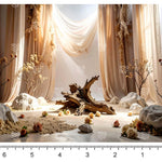 Earth Tone Baby Backdrop