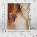 Earthtone Silk Movement photography backdrop for studio portraits