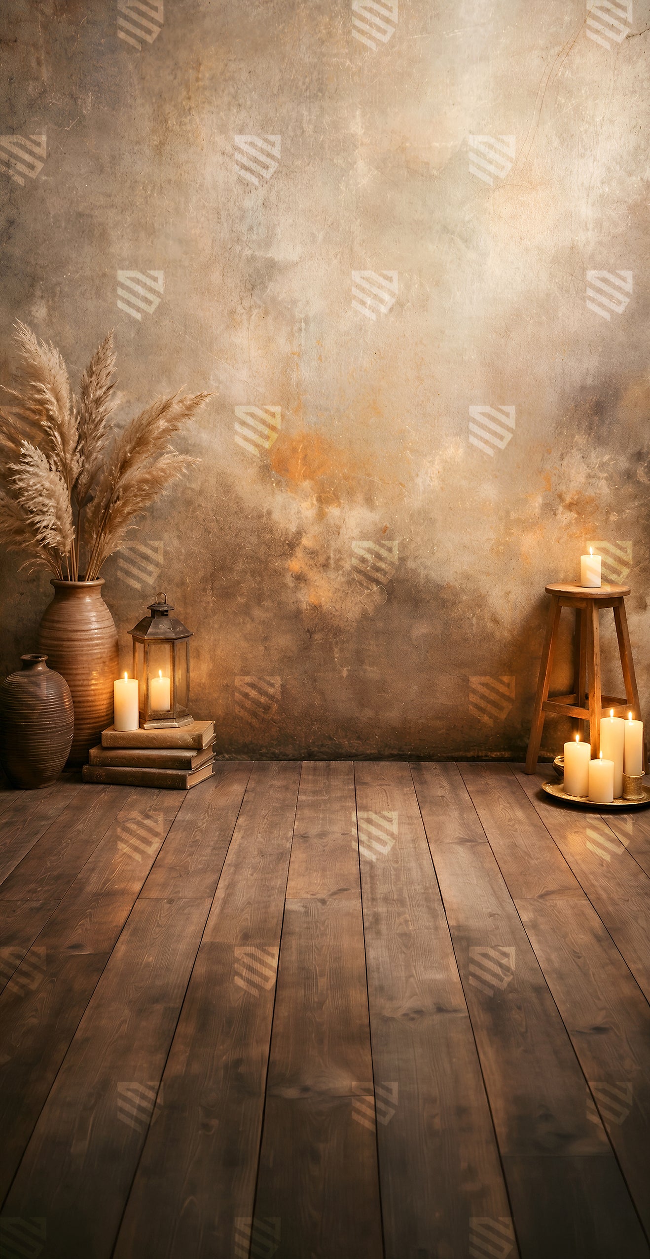 Earthy Lantern Setup