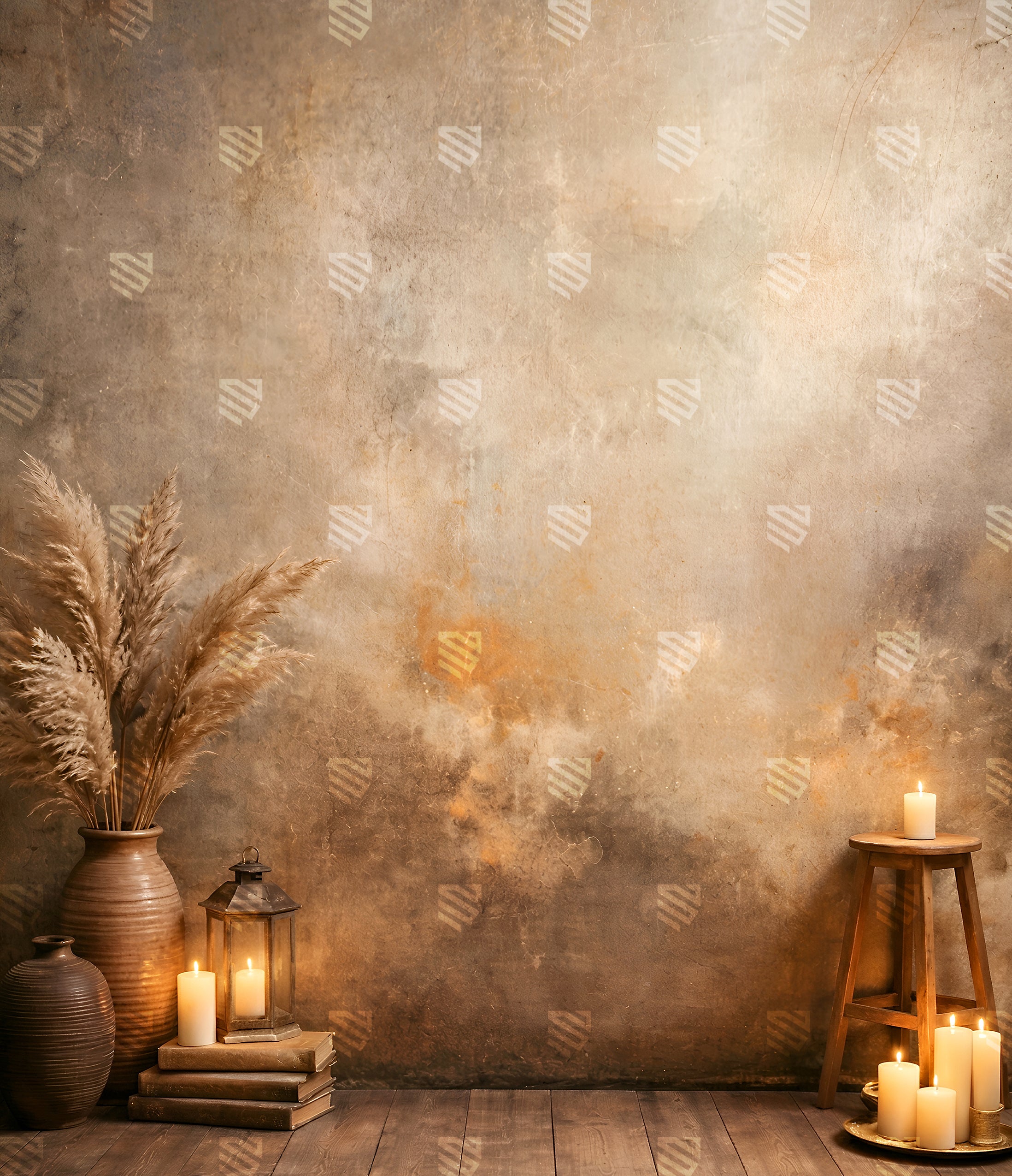 Earthy Lantern Setup