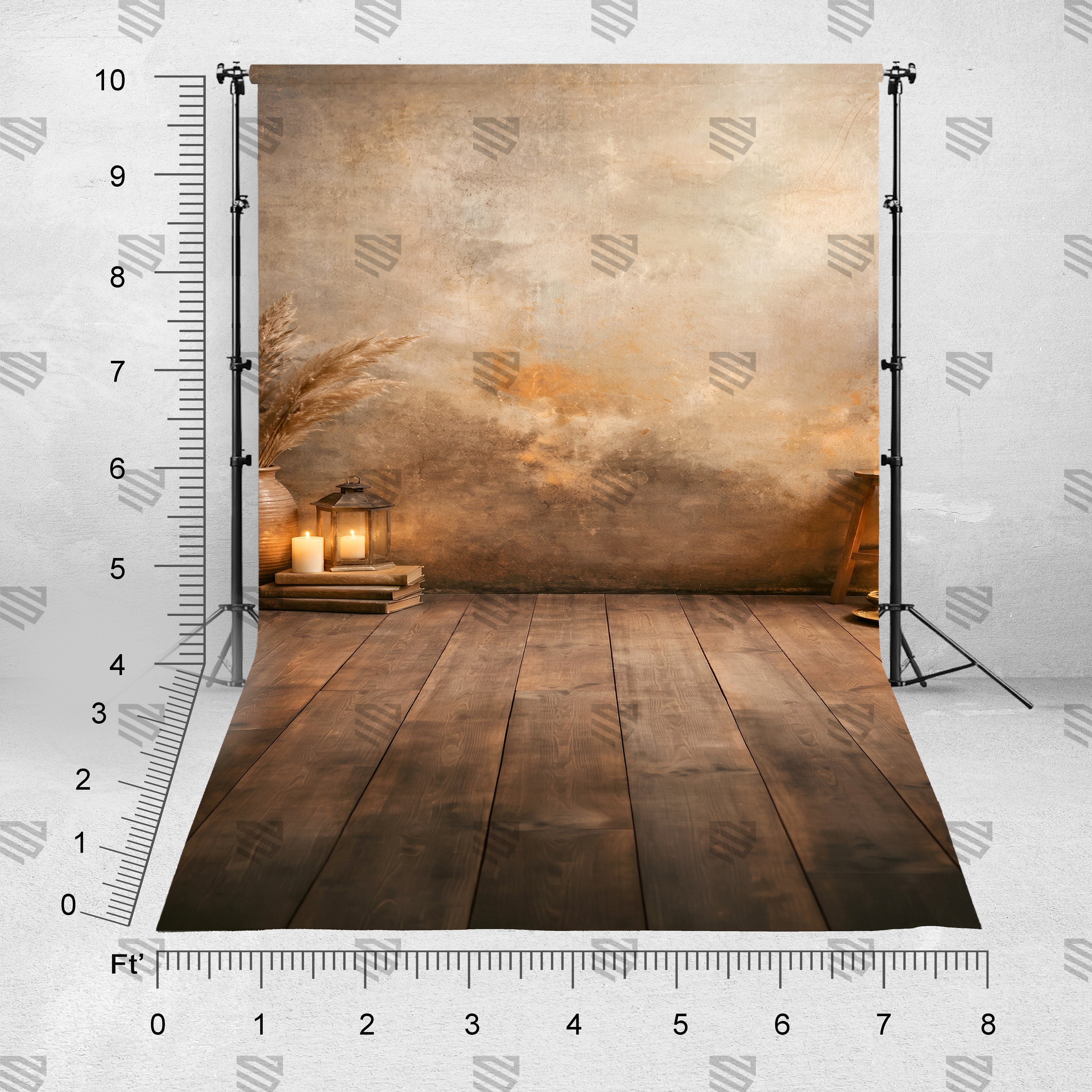 Earthy Lantern Setup