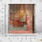 Eclectic Artisan Gallery backdrop for fashion photoshoots