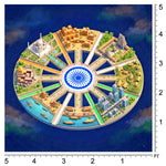 India Unity Theme Backdrop