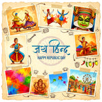 Ek Desh Anant Rang Backdrop
