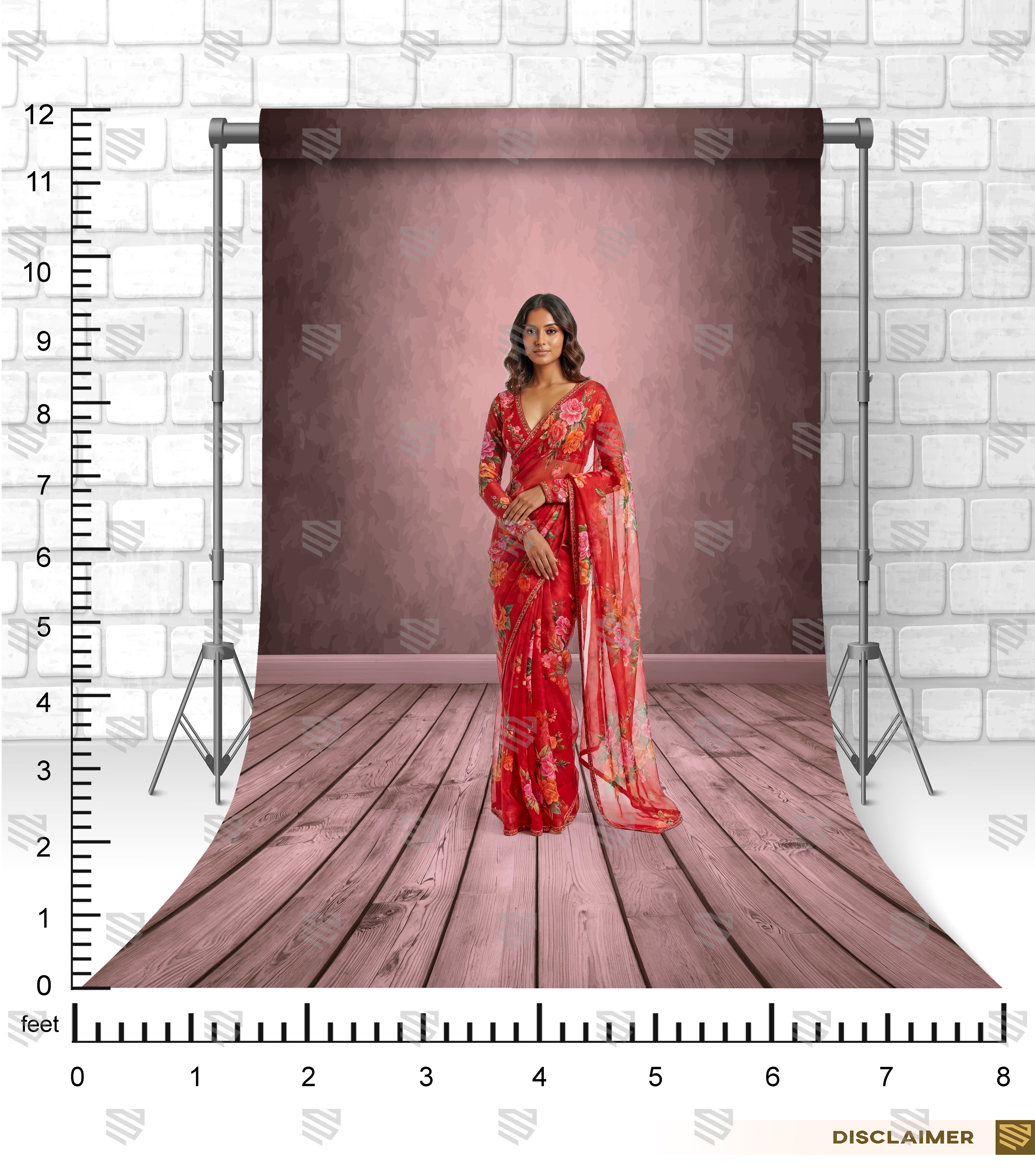 Elegant Blush Wall Studio