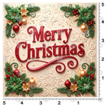 Elegant Christmas garland backdrop for studio photography