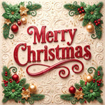 Ivory Christmas photography background for holiday campaigns