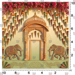Royal Mehndi Backdrop