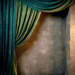 Emerald Velvet Corner Backdrop