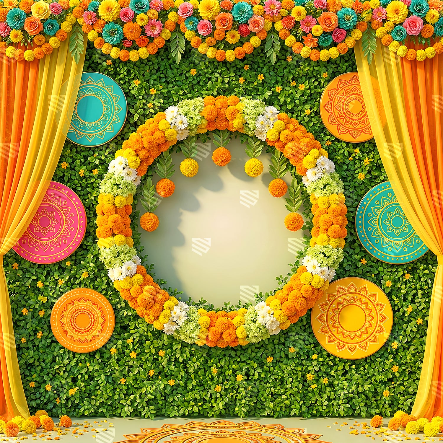 Emerald Garden Haldi Elegance