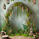 Enchanted Woodland Arch Backdrop