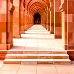 Red Sandstone Arches Backdrop