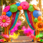 Entrance of Festival Hues Backdrop