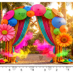 Festive Baby Photoshoot Backdrop