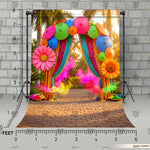 Festival Entrance Background