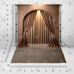 Espresso Velvet Passage photography backdrop by BackdropIndia