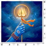 Shiva Trishul Backdrop