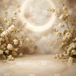 Ethereal Blossom Halo Backdrop