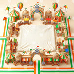 Festival Bazaar Gateway Independence Day Newborn Baby Photography Backdrop