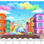 Colorful Street Background