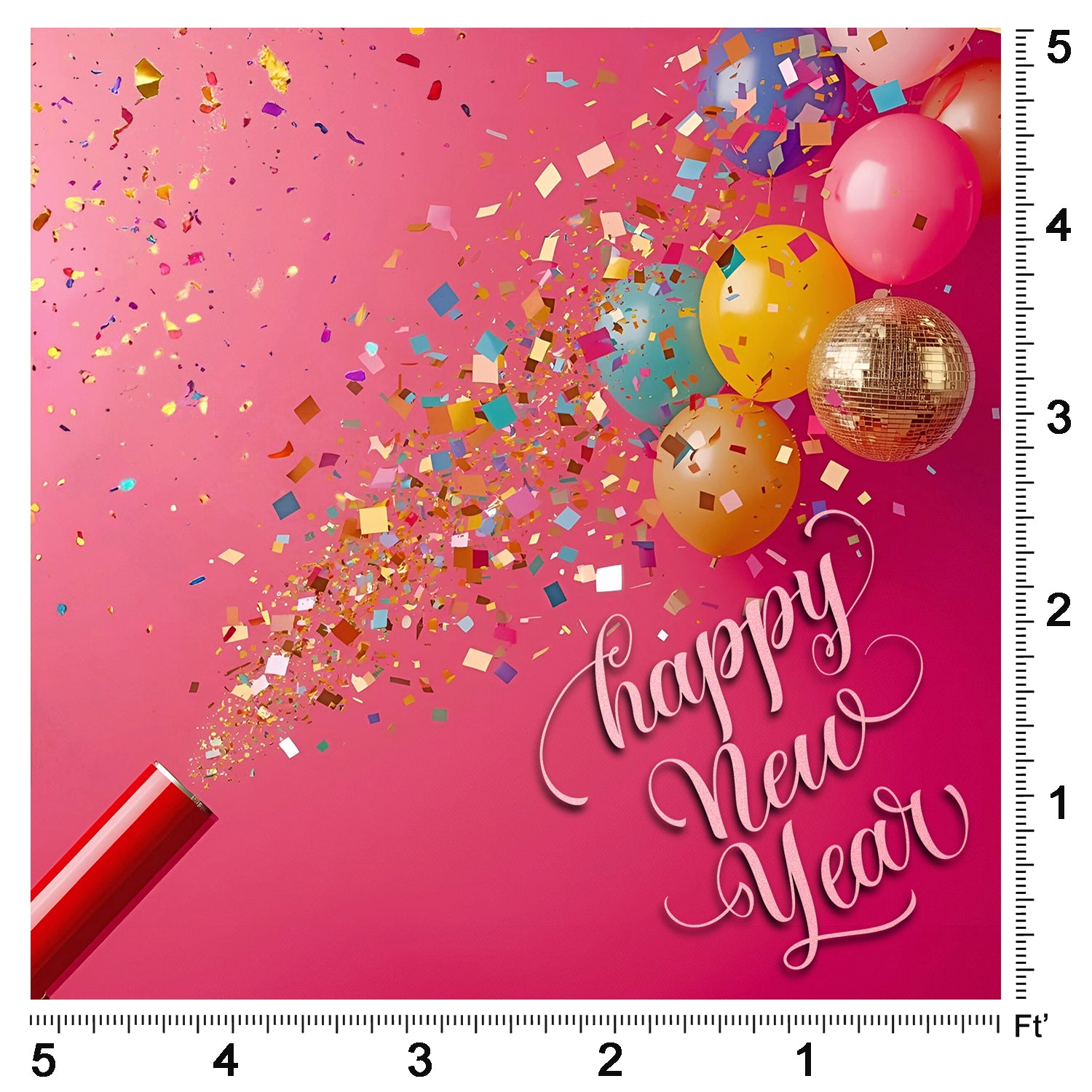 Festive New Year Burst