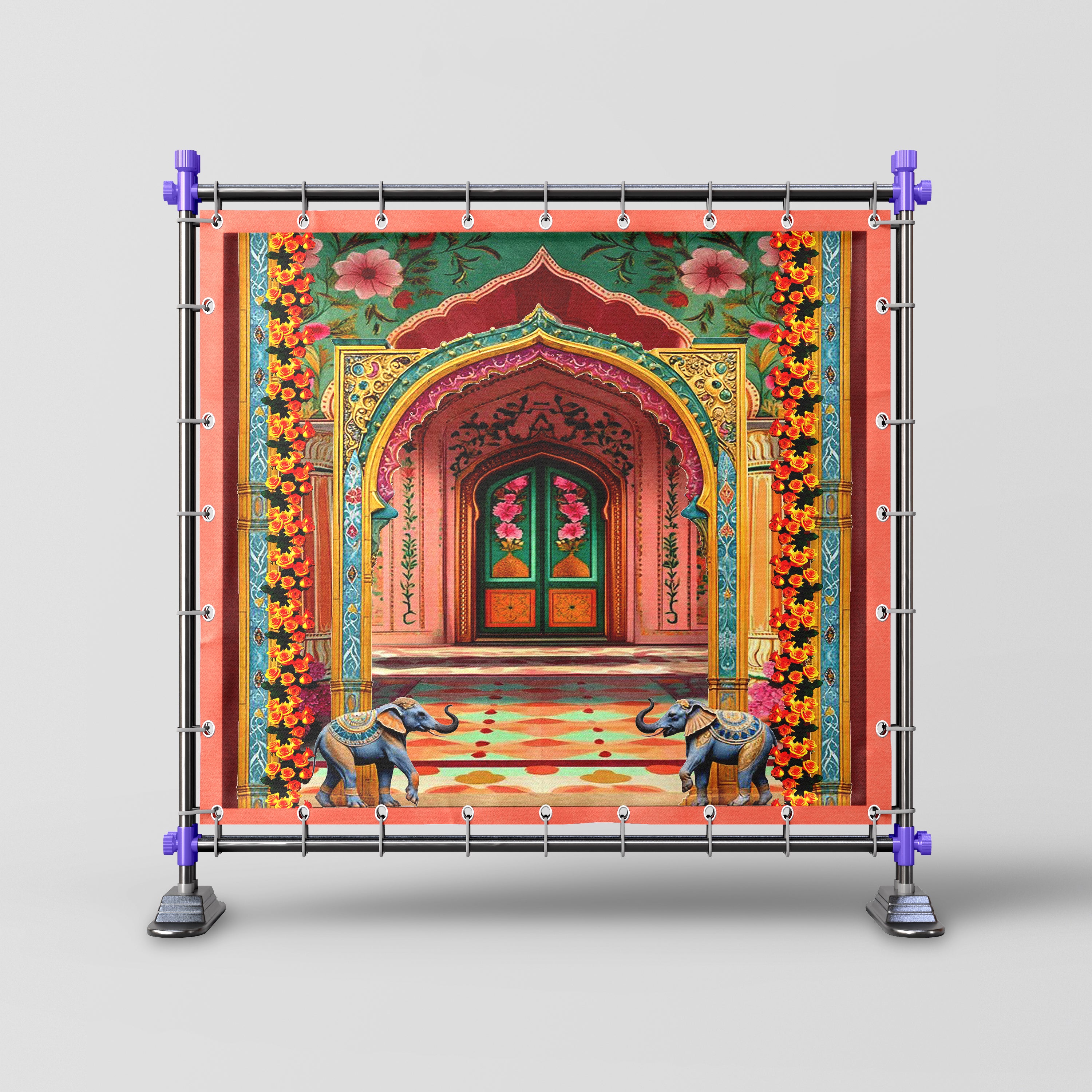 Floral Majesty – Royal Arch of Blooms