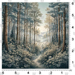 Floral Forest Open Frame backdrop for fashion photoshoots