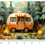 Woodland Camp Photoshoot Backdrop