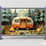 Forest Camp Baby Backdrop