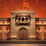 Fort of Saffron Pride Backdrop