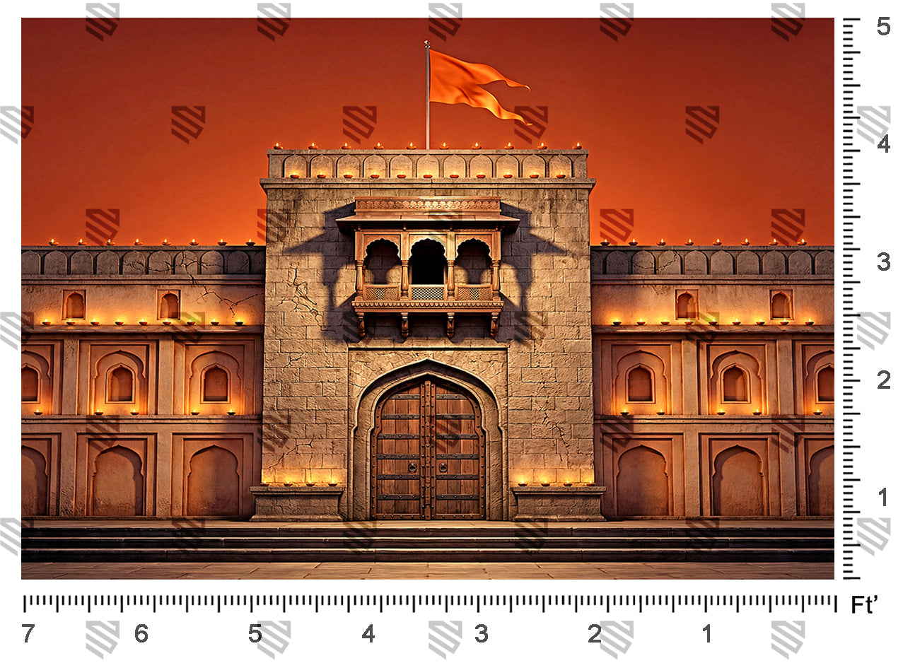 Fort of Saffron Pride