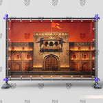 Saffron Pride Baby Backdrop
