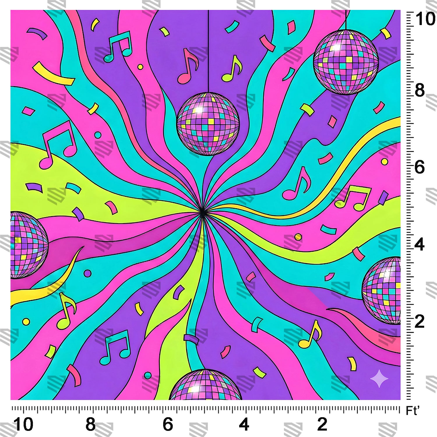 Funky Retro Party Vortex
