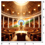 Patriotic Temple Background