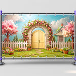 Blossom Gate Baby Backdrop