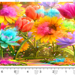 Colorful Garden Baby Backdrop