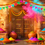 Gateway of Festive Colors Backdrop