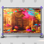Festive Colors Baby Backdrop