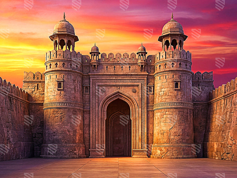 Gateway of Maratha - Baby photoshoot Backdrop